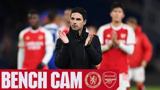 BENCH CAM | Chelsea vs Arsenal (2-2) | Rice and Trossard secure comeback point at Stamford Bridge