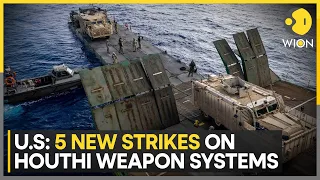 US claims strikes on Houthi's underwater drones | WION