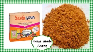 How to make Sazon Seasoning Spice ~ Homemade Sazon Recipe