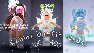 100 - 400 Robux Roblox Outfit Ideas Tiktok Compilations