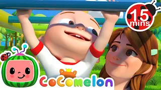 Yes Yes Playground 15 MIN LOOP  - Sing Along | More Nursery Rhymes & Kids Songs - CoComelon