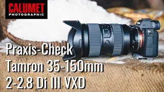 Tamron 35-150 mm 2-2.8 Di III VXD für Sony - perfekt für Portrait, Reise und Reportage