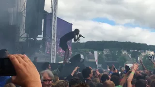 Mat Bastard Wall of death Live Fête du bruit dans Landerneau 2017