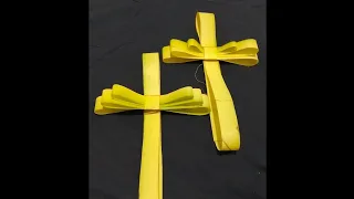 How to Make Palm Cross Palm Sunday Tutorial