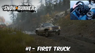 SnowRunner Gameplay Walkthrough Part 1- First Truck