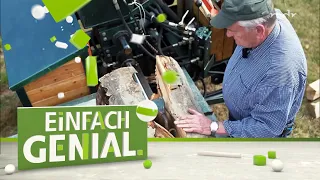 Kraftvoller Oldtimer – spaltet Holz im Handumdrehen | Einfach genial | MDR