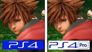 Kingdom Hearts 3 | PS4 vs PS4 Pro | Graphics Comparison