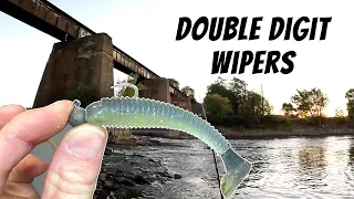 Casting for Double Digit Wipers Under the Spillway