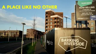 Welcome to Barking Riverside - exploring a new East London development (4K)