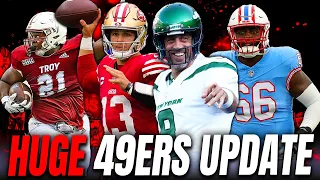 🚨HUGE 49ers Update: MNF vs Jets, OL Chris Hubbard & DL Shakel Brown SIGNS, & MORE!