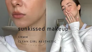 clean girl makeup & hair tutorial