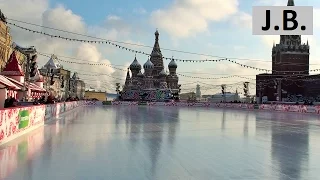 Skating rink on the Red Square, MOSCOW