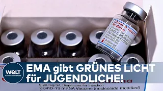 CORONA: EU-Behörde empfiehlt COVID19-Impfstoff von Moderna für Kinder und Jugendliche ab 12 Jahren