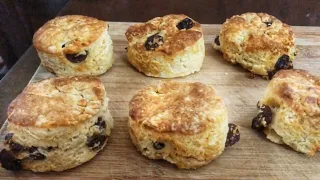 Air Fryer Butter Scones :: English Biscuit Recipe