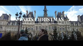 PARIS CHRISTMAS Hôtel de Ville WALKING TOUR 2022