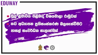 මුල් ළමාවිය පිළිබඳ විෂයමාලා රාමුවක්/පාසල් සංවර්ධන සැලසුම්  NEWS | Channel NIE |2024- 05 -21