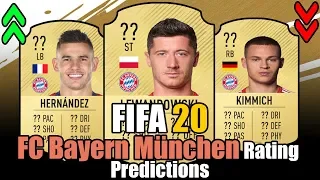 FIFA 20 | FC BAYERN MUNICH PLAYERS RATINGS PREDICTIONS | FT.Lewandowski,Hernández,Kimmich....