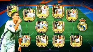 I Made Best Ever Real Madrid Squad - We Have Ronaldo,Zidane,R9 - FIFA Mobile 22