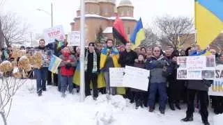 EuroMaidan Cleveland OH USA 1.26.2014 - Cleveland Ohio Videography