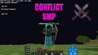 PLAYING CONFLICTSMP | DONUTSMP TODAY