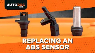 How to change a wheel speed sensor [AUTODOC TUTORIAL]