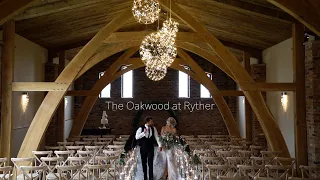 Wedding shoot at the Oakwood at Ryther | Luxury Barn Wedding Venue | Yorkshire Wedding Videographer