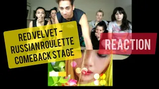 Red Velvet - Russian Roulette Comeback Stage - reaction