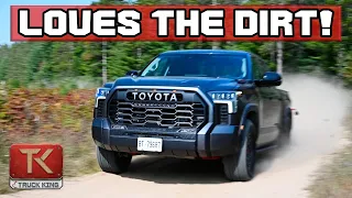 Still a Good Buy? Testing Toyota Tundra TRD Pro MPG with Payload & Running FAST in the Dirt