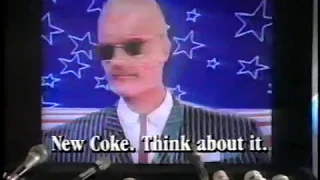Max Headroom New Coke Election 80s Commercial (1988)