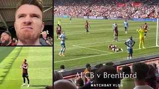 10 MINUTES OF MADNESS AS CHERRIES STUNG BY BEES: AFC BOURNEMOUTH V BRENTFORD MATCH DAY VLOG