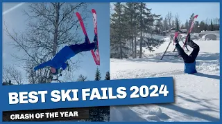 BEST SKI FAILS 2024 - Crash of the Year