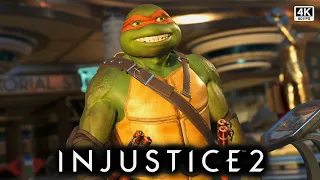 MICHELANGELO (TMNT) VS HELLBOY | INJUSTICE 2