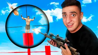 GTA Parkour, ΑΛΛΑ Με Κυνηγάνε SNIPERS !