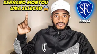 Olha a SELEÇÃO que o Serrano mountou no sub 14 😱