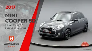 Mini Cooper SD 2017 170hp Automatic Panorama Navi Alivizatos cars