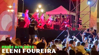 ELENI FOUREIRA ‘Fuego’ (Eurovision Cyprus) at Pride Barcelona 2023 Concert Spain