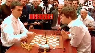 Análisis de SHOCKING TOUCH MOVE BLUNDER! MAGNUS CARLSEN LOSES TO BORIS SAVCHENKO | WORLD BLITZ 2010