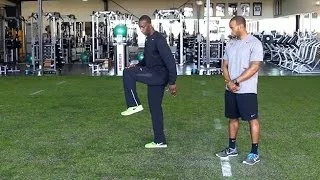 Perfect Your 40-Yard Dash With Michael Johnson's Start Stance Technique