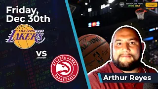 Lakers vs Hawks Prediction, 12/30/2022: NBA Free Betting Pick From Arthur Reyes