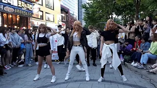 DIANA🤩.BLACKPINK 'KILL THIS LOVE' COVER. LOVELY GIRLS & COOL BOYS, HAPPY BUSKING.