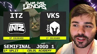 INTZ Academy x Vivo Keyd Academy | Jogo 1 - CBLOL Academy 2023: Final Lower