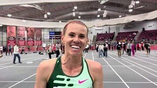 Courtney Frerichs Opens 2024 Season With 15:01.06 5000m Win At BU, Discusses new Training Setup