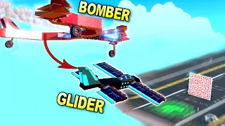 Detachable Explosive Glider Bombing Challenge! - Trailmakers Multiplayer