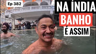 TOMEI BANHO com os INDIANOS. Experiência única. Ninguém vem aqui.