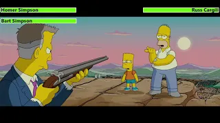 The Simpsons Movie (2007) Final Battle with healthbars 2/2