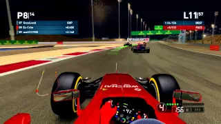 F1 2014 SDG Bahrain League Race Highlights