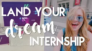 Tips for landing your DREAM internship! | Lottie Smalley