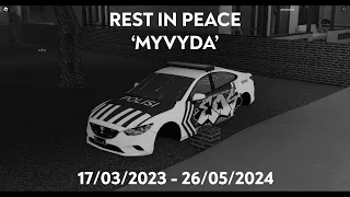 REST IN PEACE 'MYVYDA' 😭🙏 | OCDIDRP