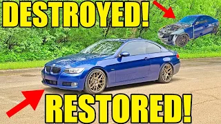 Restoring A Rare Twin-Turbo BMW! Complete 6 Week Transformation Fixing EVERYTHING! Start To Finish!