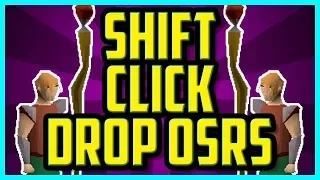 HOW TO SHIFT CLICK DROP OSRS (FAST) - How To One Click Drop Items In OSRS Oldschool Runescape